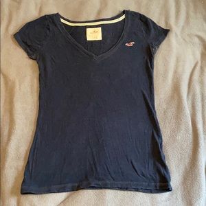 Navy blue short sleeve